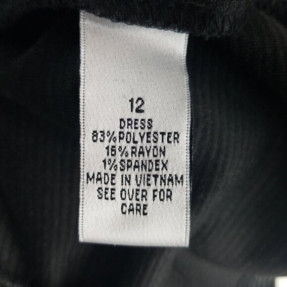 ALYX gray ribbed textured bandage dress V-neck size 12 - Picture 7 of 8